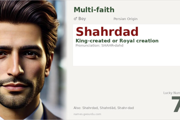 Shahrdad Name Meaning — Persian Origin, Royal Creation & Details (2025)