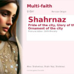 Shahrnaz Name Meaning and Details