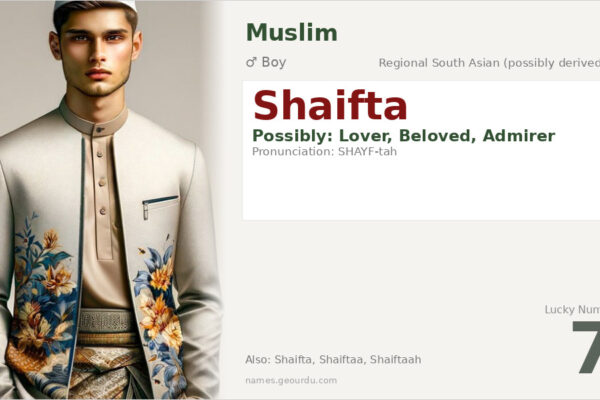 Shaifta Name Meaning — Origin, Gender & Details (2025)