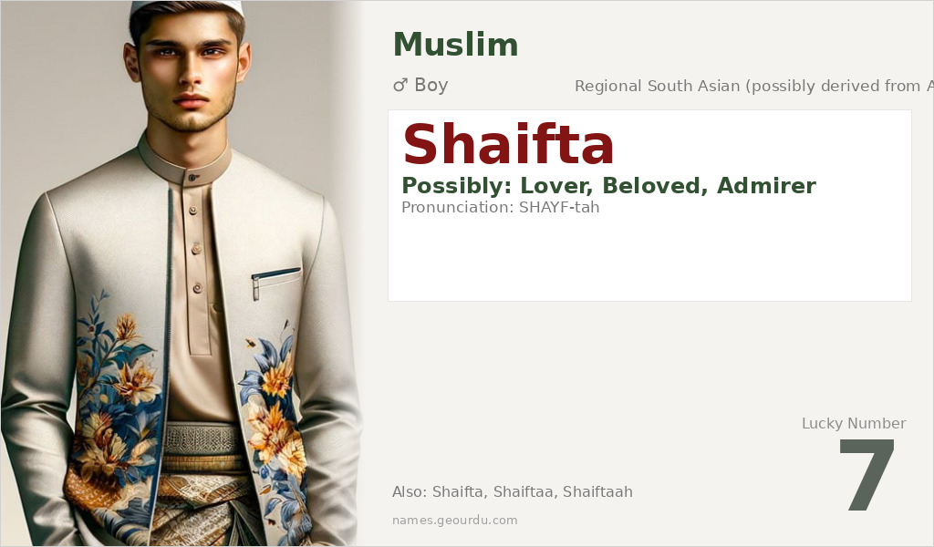 Shaifta Name Meaning and Details