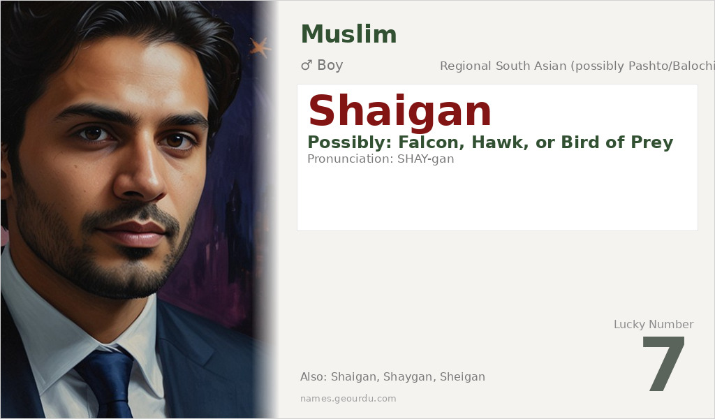 Shaigan Name Meaning and Details