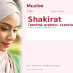 Shakirat Name Meaning and Details