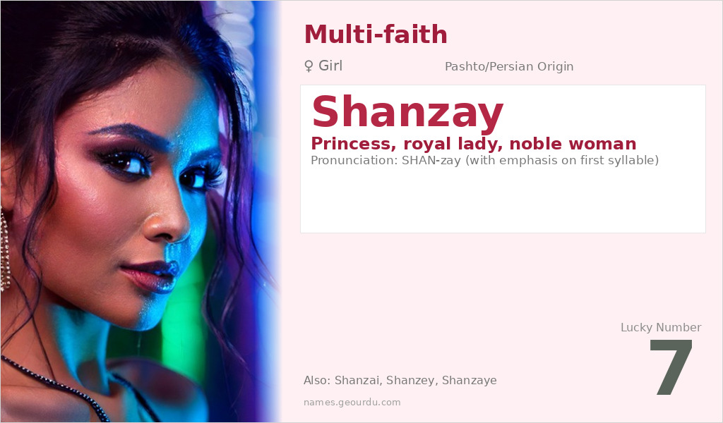 Shanzay Name Meaning and Details