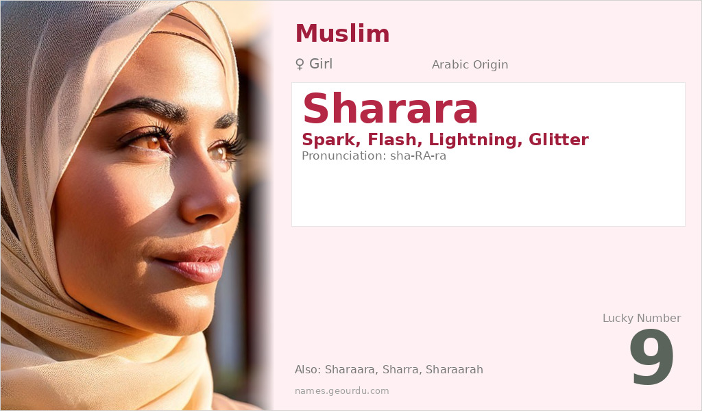 Sharara Name Meaning and Details