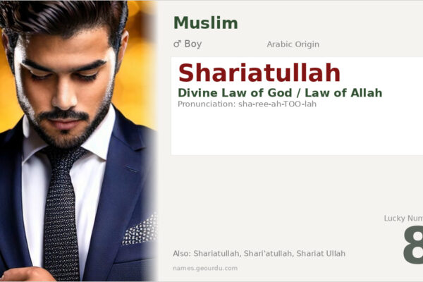 Shariatullah Meaning — Arabic Origin, Boy Name & Islamic Significance (2025)