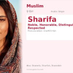 Sharifa Name Meaning and Details