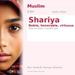 Shariya Name Meaning and Details