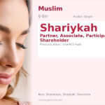 Shariykah Name Meaning and Details