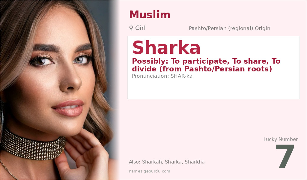 Sharka Name Meaning and Details