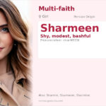 Sharmeen Name Meaning and Details