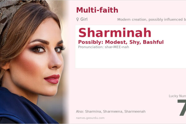 Sharminah Name Meaning — Origin, Gender & Details (2025)