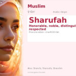 Sharufah Name Meaning and Details