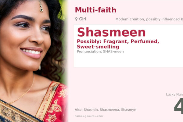 Shasmeen Name Meaning — Origin, Gender & Details (2025)