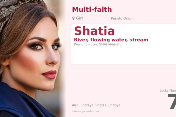 Shatia Name Meaning — Pashto Origin, Girl Name & Cultural Significance (2025)