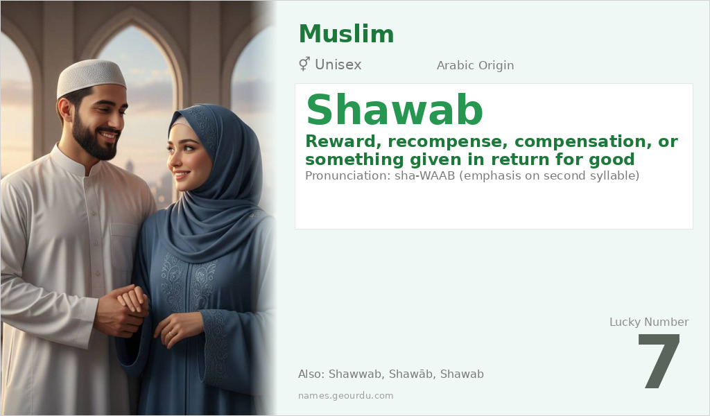 Shawab Name Meaning and Details