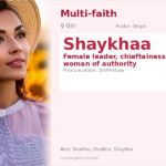 Shaykhaa Name Meaning and Details