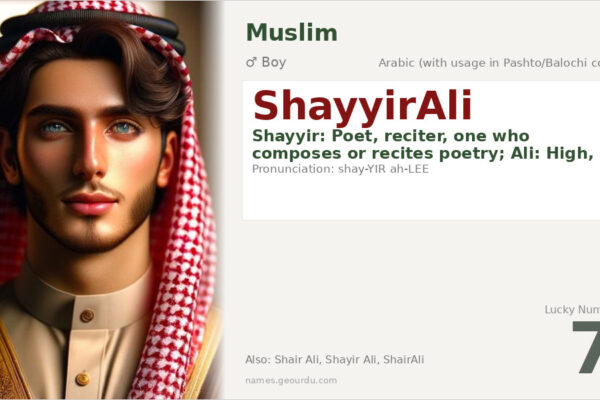 ShayyirAli Name Meaning — Arabic Origin, Boy Name & Details (2025)