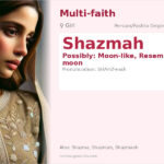 Shazmah Name Meaning and Details