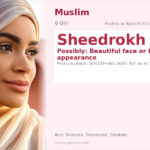 Sheedrokh Name Meaning and Details