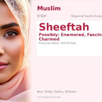 Sheeftah Name Meaning and Details