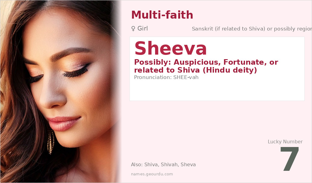Sheeva Name Meaning and Details
