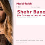 Shehr Bano Name Meaning and Details