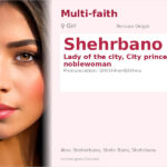 Shehrbano Name Meaning and Details