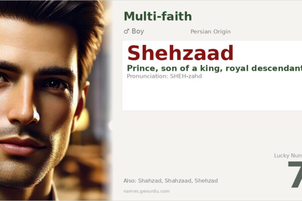 Shehzaad Name Meaning — Persian Origin, Boy Name & Details (2025)