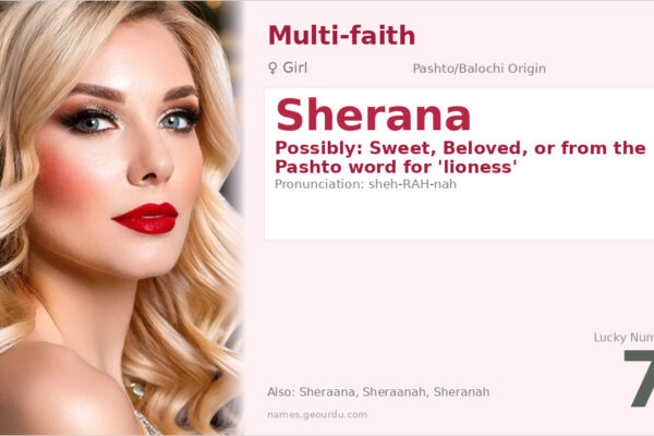 Sherana Name Meaning — Origin, Gender & Details (2025)