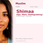 Shimaa Name Meaning and Details