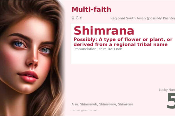 Shimrana Name Meaning — Origin, Gender & Details (2025)