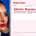 Shirin Banoo Name Meaning and Details