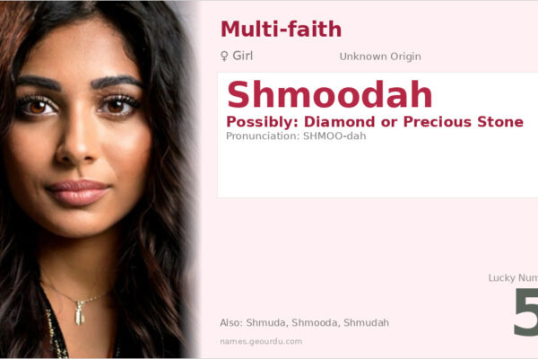 Shmoodah Name Meaning — Origin, Gender & Details (2025)