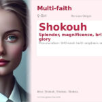 Shokouh Name Meaning and Details