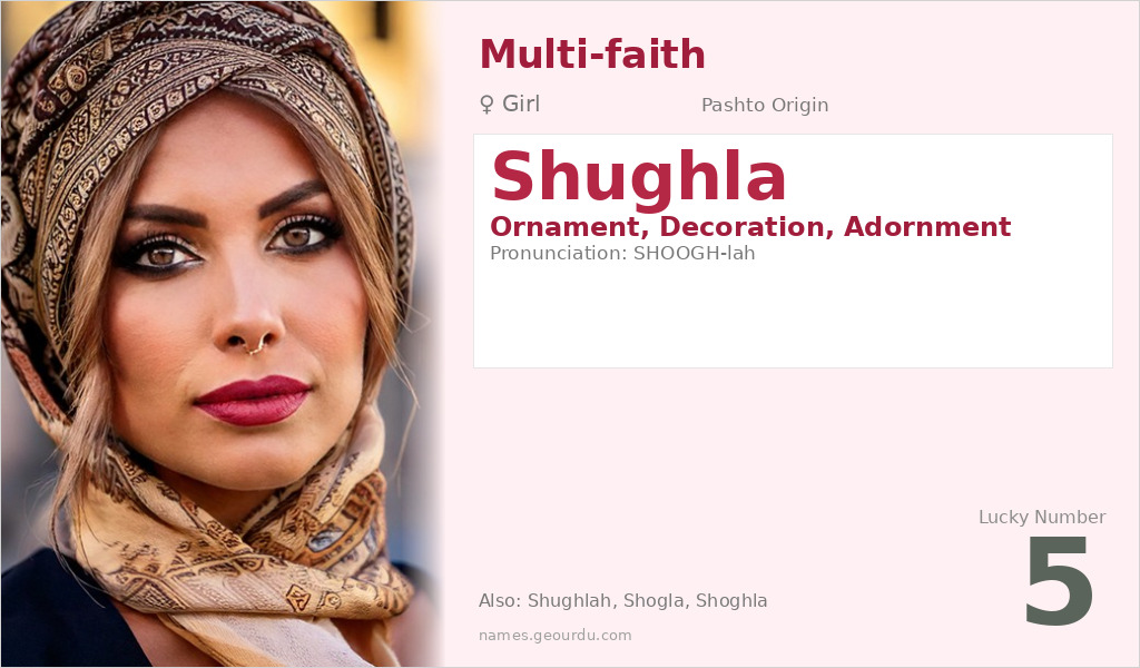 Shughla Name Meaning and Details