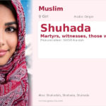Shuhada Name Meaning and Details