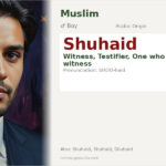 Shuhaid Name Meaning and Details