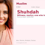 Shuhdah Name Meaning and Details