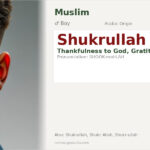 Shukrullah Name Meaning and Details
