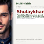 Shulaykhan Name Meaning and Details