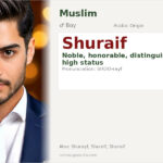 Shuraif Name Meaning and Details