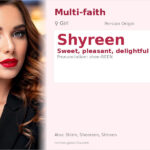 Shyreen Name Meaning and Details