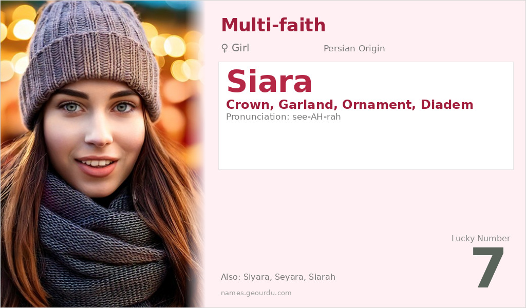 Siara Name Meaning and Details