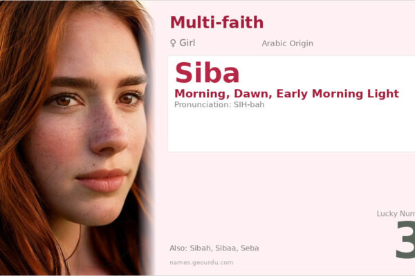 Siba Name Meaning — Arabic Origin, Girl Name & Details (2025)