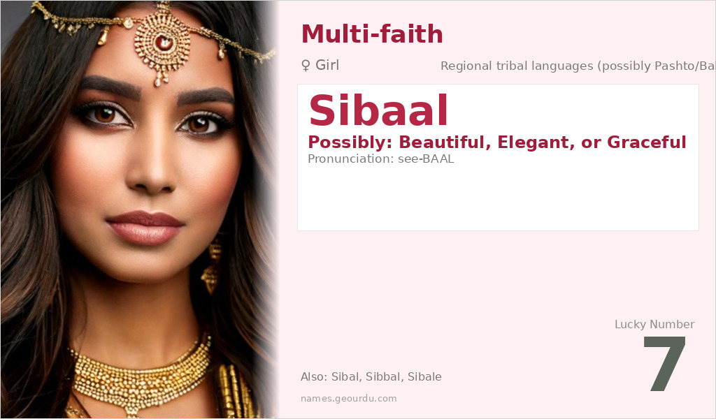 Sibaal Name Meaning and Details