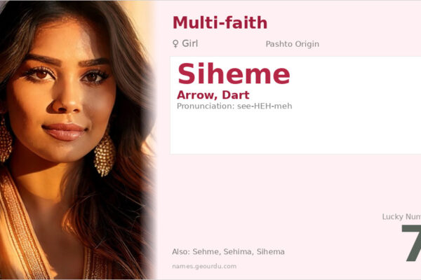Siheme Name Meaning — Pashto Origin, Girl Name & Details (2025)