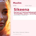 Sikeena Name Meaning and Details