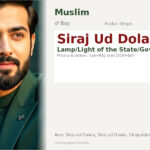 Siraj Ud Dola Name Meaning and Details