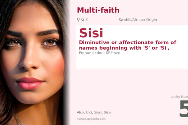 Sisi Name Meaning — Origin, Gender & Details (2025)
