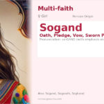 Sogand Name Meaning and Details